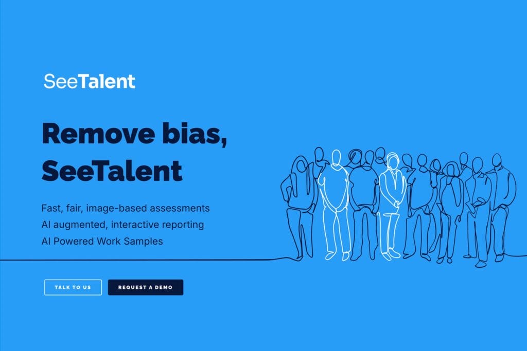 SeeTalent Case Study - website for a startup AI recruitment platform - UX design and branding by Siân Jones - digital designer West Wales.