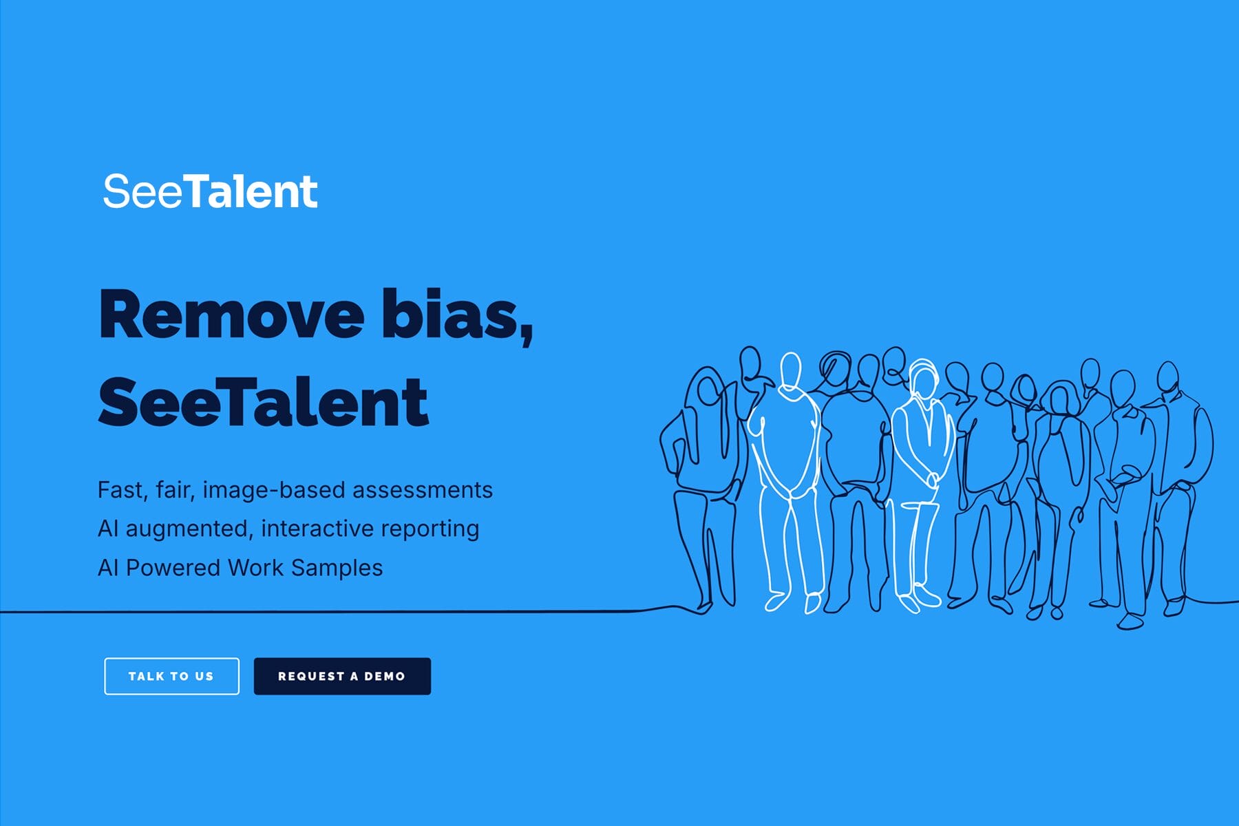 SeeTalent Case Study - website for a startup AI recruitment platform - UX design and branding by Siân Jones - digital designer West Wales.